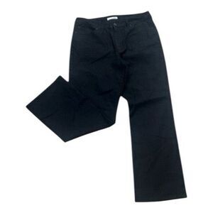 Chico’s Charm RG Platinum Women Black Denim Jeans Size 3 R (XL/16) High Rise